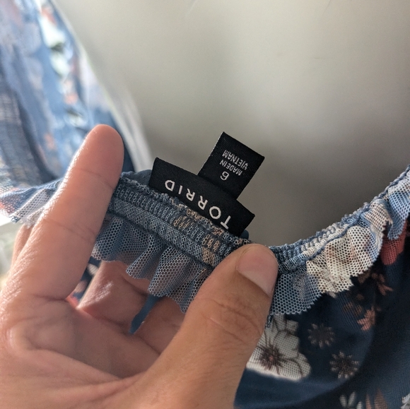 Torrid cold‎ should floral dress size 6xl - Picture 9 of 10